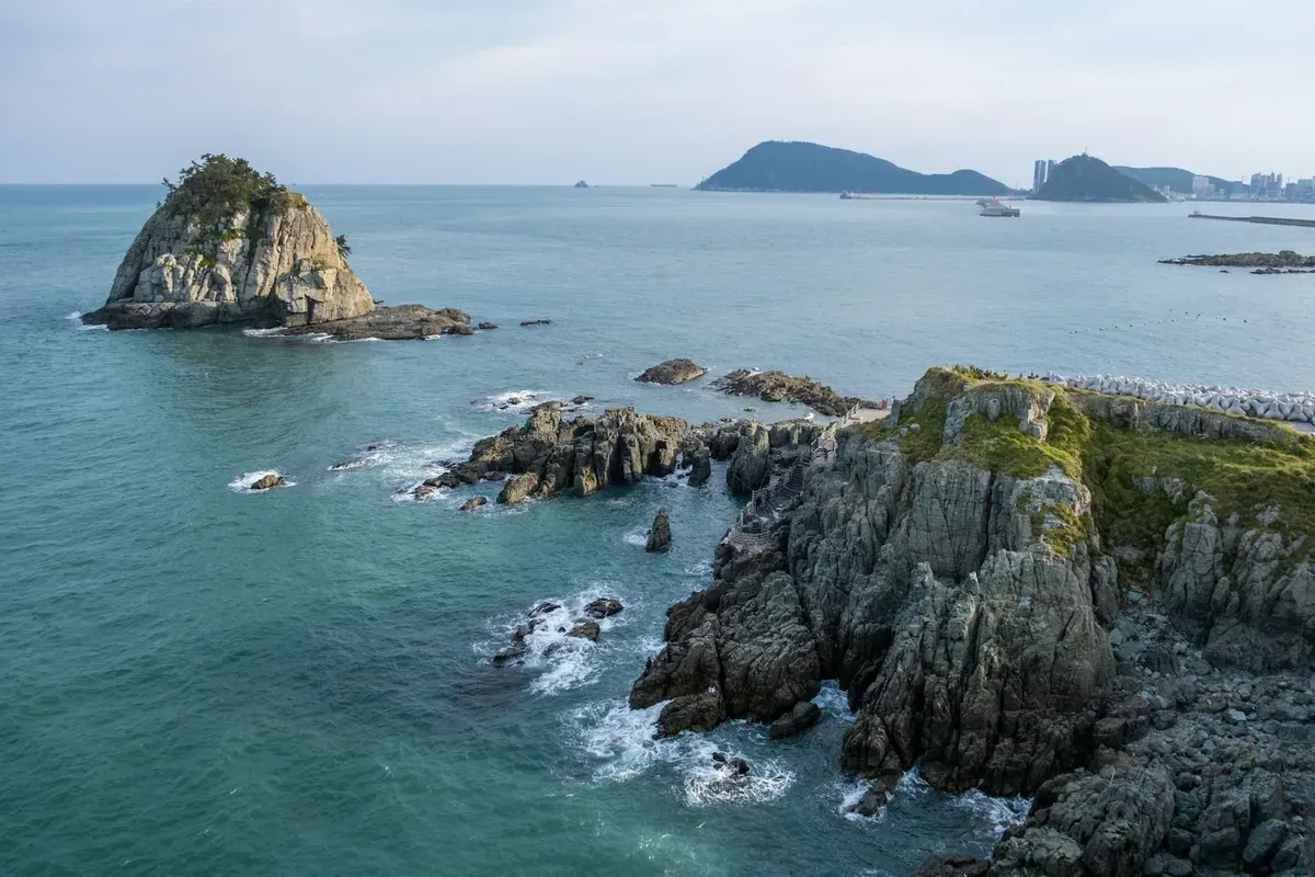 Igidae coastal walk in Busan