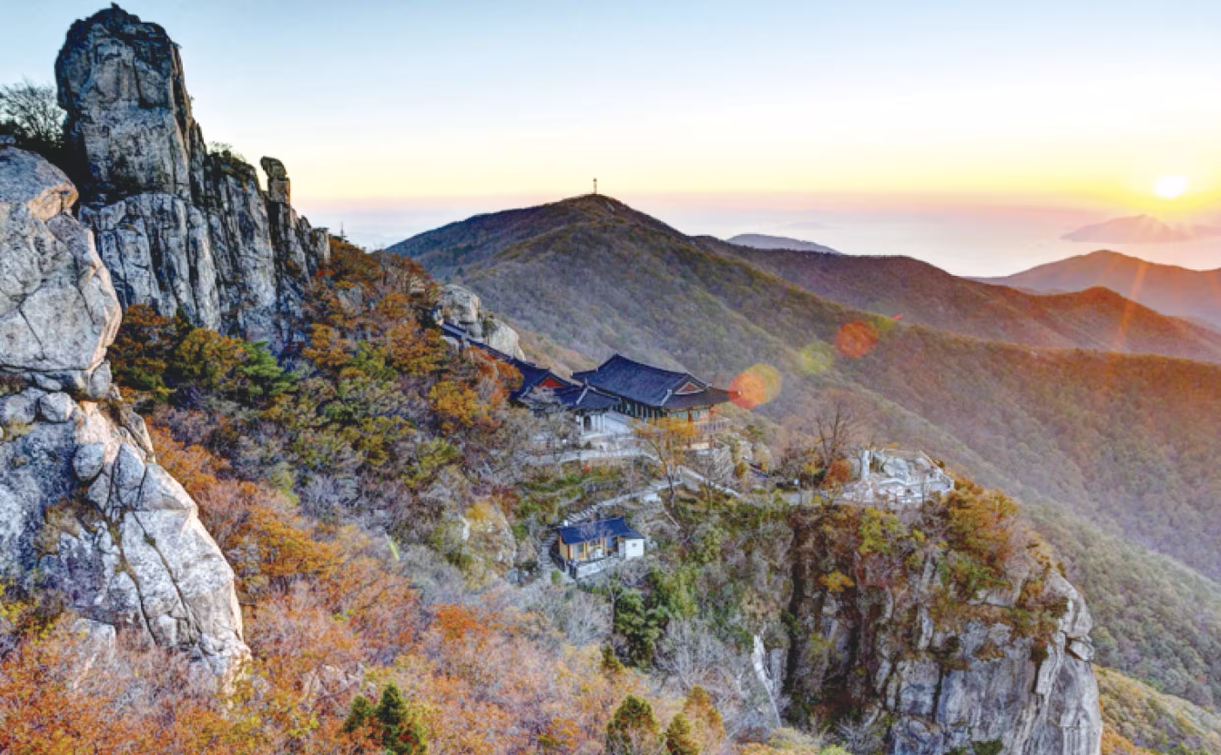 Namhae scenic landscape